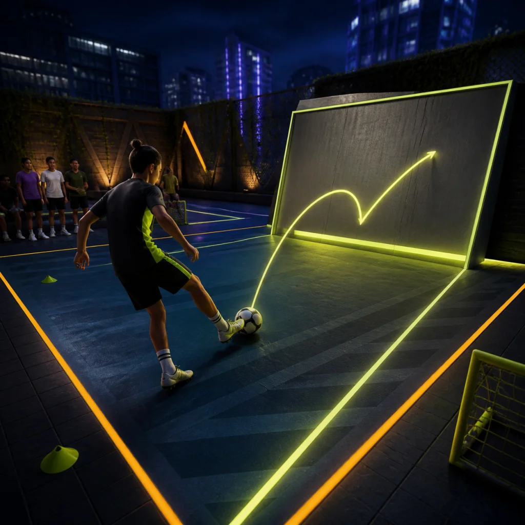 Illustrated scene introducing Passing Matrix